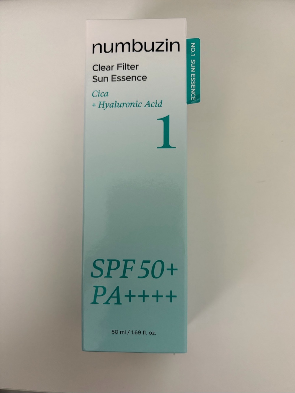 numbuzin - No.1 Clear Filter Sun Essence